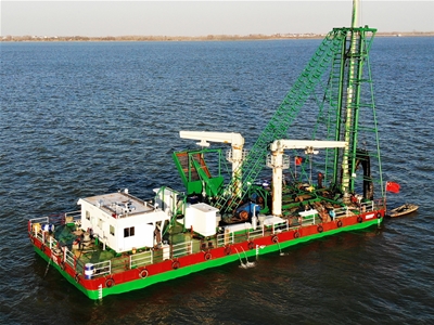 江蘇石梁河水庫采砂項目